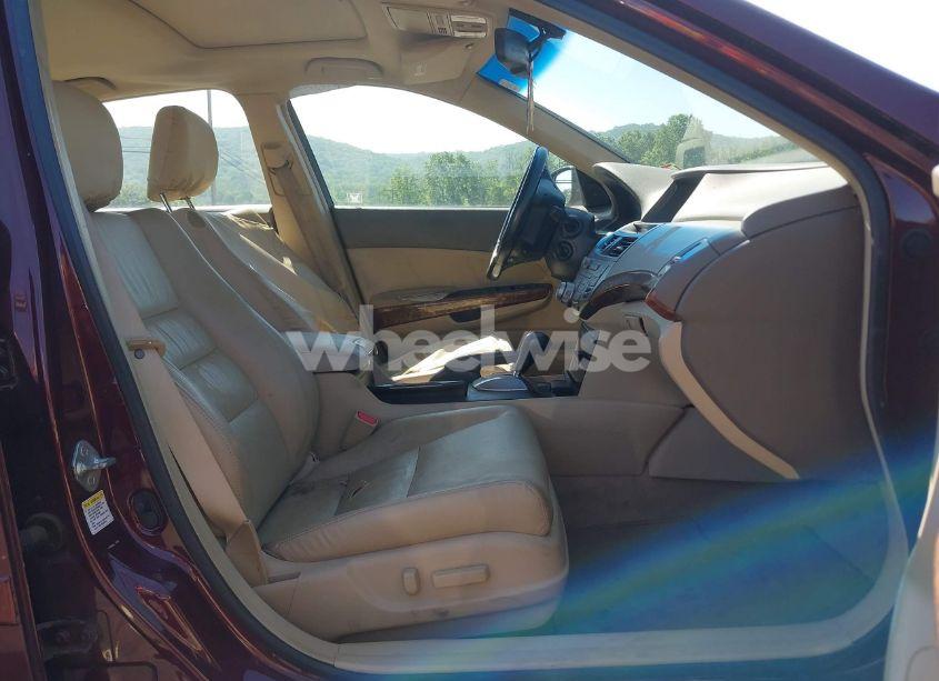 Photo 5 of 2009 Honda Accord 3.5 EX-L (VIN 1HGCP36839A001160)