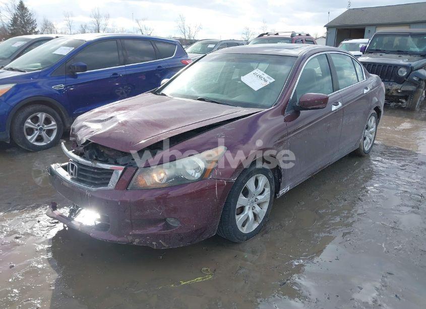 Photo 2 of 2008 Honda Accord 3.5 EX-L (VIN 1HGCP36858A036393)