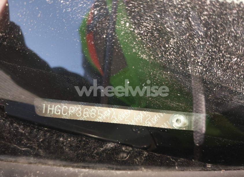 Photo 9 of 2009 Honda Accord 3.5 EX-L (VIN 1HGCP36859A021121)