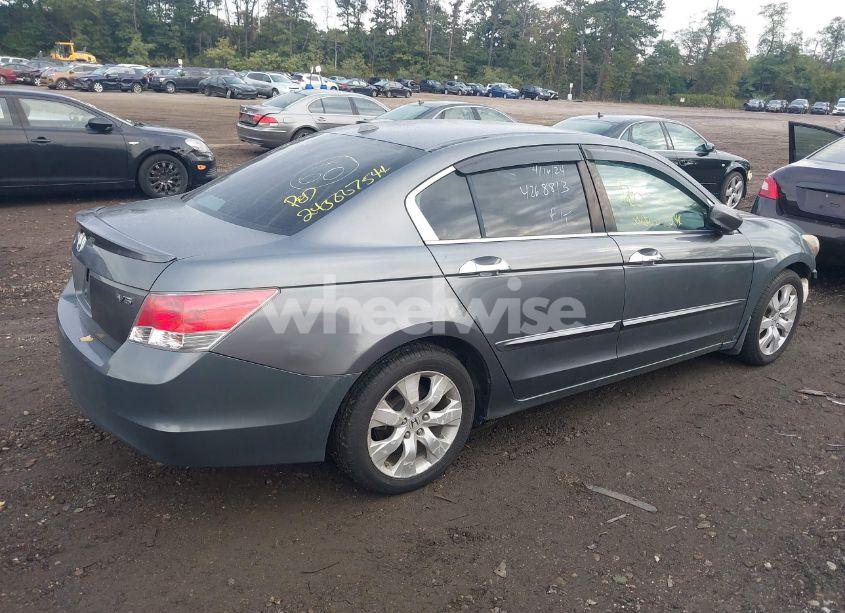 Photo 4 of 2008 Honda Accord 3.5 EX-L (VIN 1HGCP36868A050142)