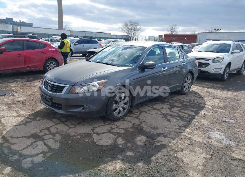 Photo 2 of 2008 Honda Accord 3.5 EX-L (VIN 1HGCP36868A058340)