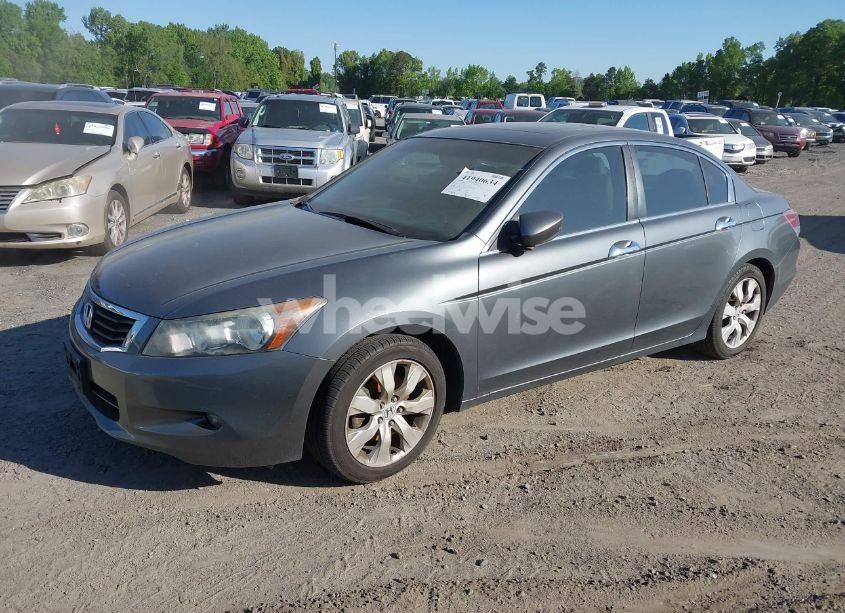 Photo 2 of 2008 Honda Accord 3.5 EX-L (VIN 1HGCP36878A049193)