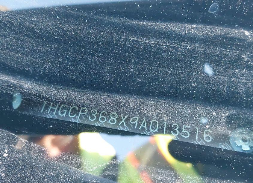 Photo 9 of 2009 Honda Accord 3.5 EX-L (VIN 1HGCP368X9A013516)