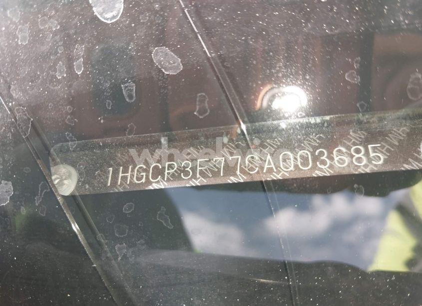 Photo 9 of 2012 Honda Accord 3.5 EX (VIN 1HGCP3F77CA003685)