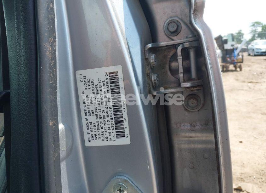 Photo 9 of 2011 Honda Accord 3.5 EX-L (VIN 1HGCP3F85BA022789)