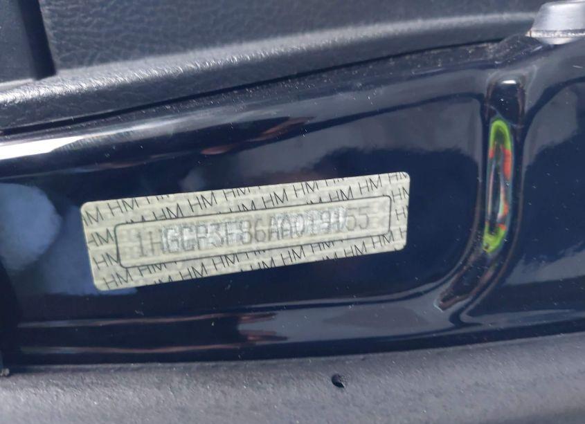 Photo 8 of 2010 Honda Accord 3.5 EX-L (VIN 1HGCP3F86AA019155)