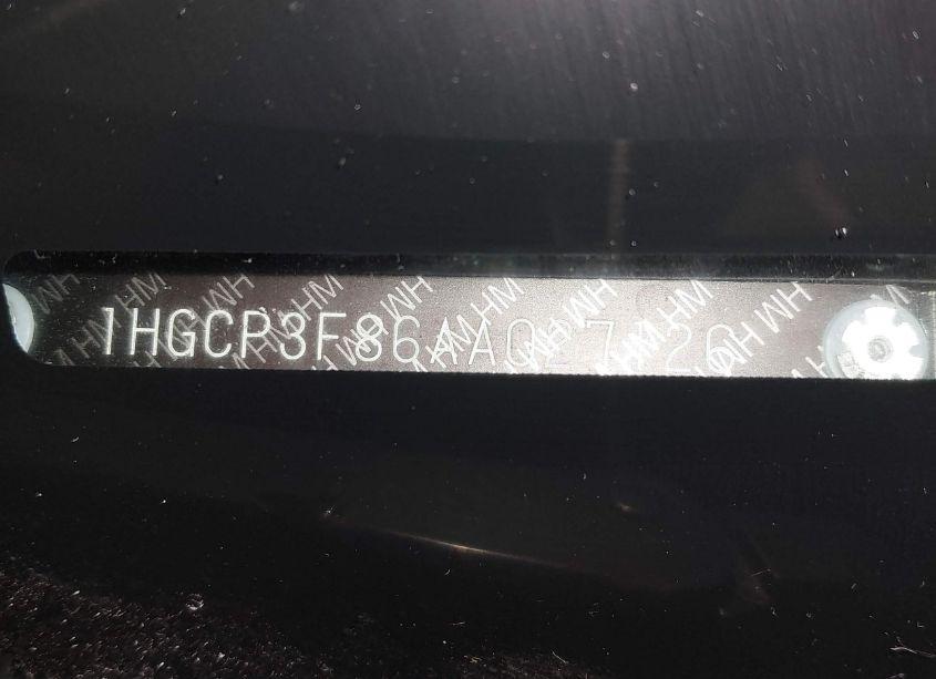 Photo 17 of 2010 Honda Accord 3.5 EX-L (VIN 1HGCP3F86AA027126)