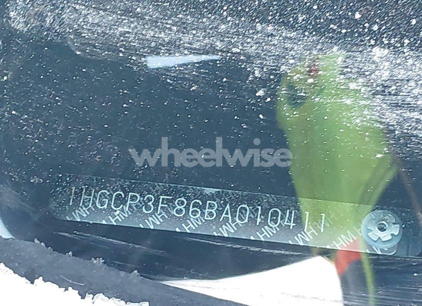 Photo 9 of 2011 Honda Accord 3.5 EX-L (VIN 1HGCP3F86BA010411)