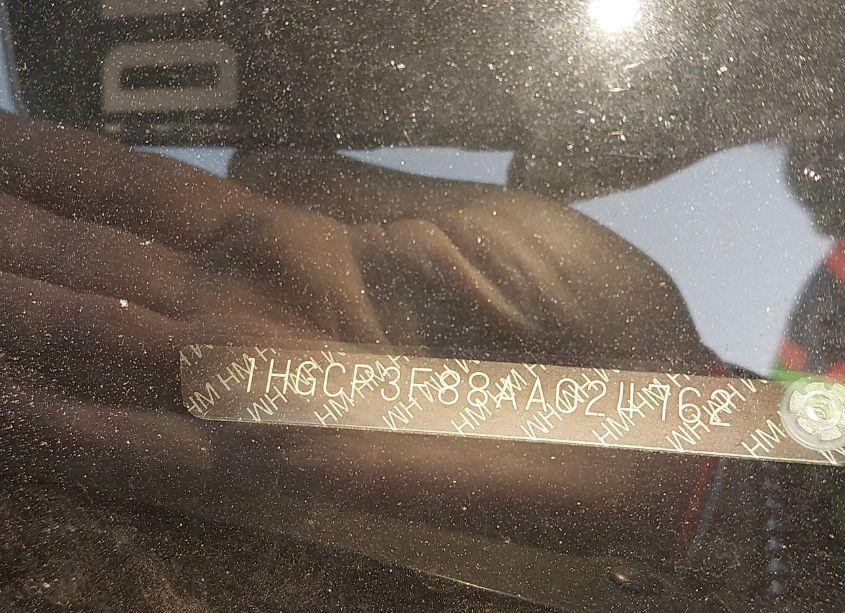 Photo 9 of 2010 Honda Accord 3.5 EX-L (VIN 1HGCP3F88AA024762)