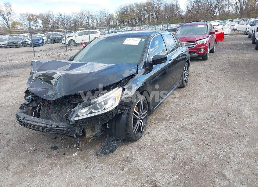 Photo 2 of 2016 Honda Accord SPORT (VIN 1HGCR2E5XGA021639)
