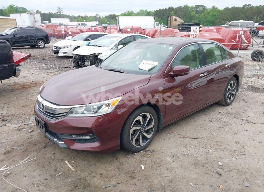 Photo 2 of 2016 Honda Accord EX (VIN 1HGCR2F05GA174187)
