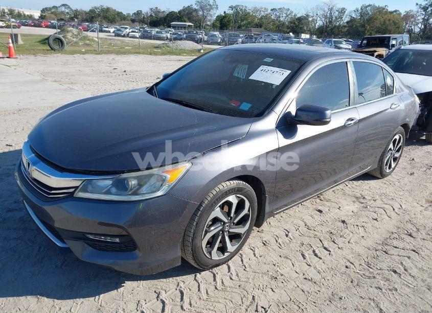 Photo 2 of 2017 Honda Accord EX (VIN 1HGCR2F09HA036895)