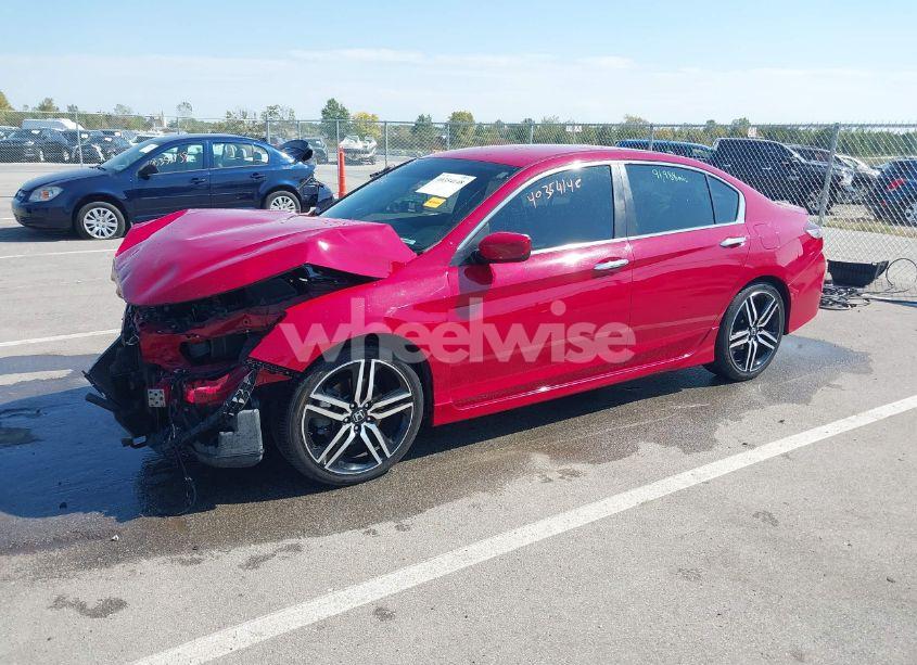 Photo 2 of 2017 Honda Accord SPORT SE (VIN 1HGCR2F10HA267354)