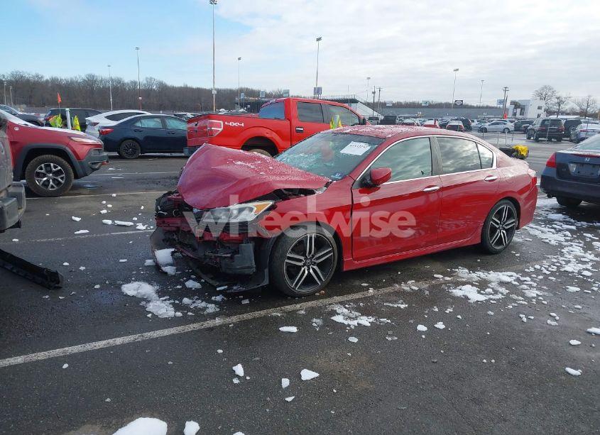 Photo 2 of 2017 Honda Accord SPORT SE (VIN 1HGCR2F11HA022045)