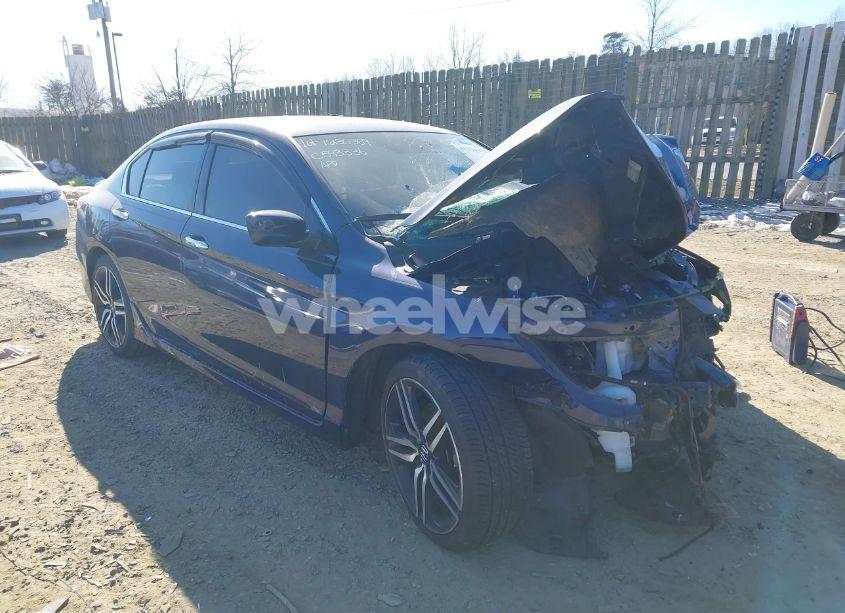 2017 Honda Accord SPORT SE (VIN 1HGCR2F12HA203011) main photo