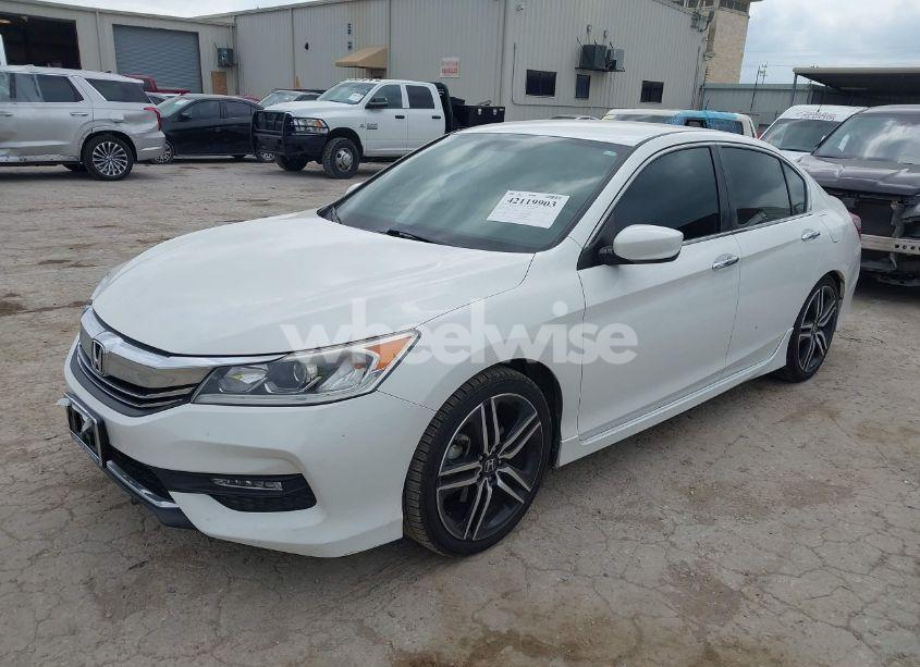 Photo 2 of 2017 Honda Accord SPORT SE (VIN 1HGCR2F12HA219743)