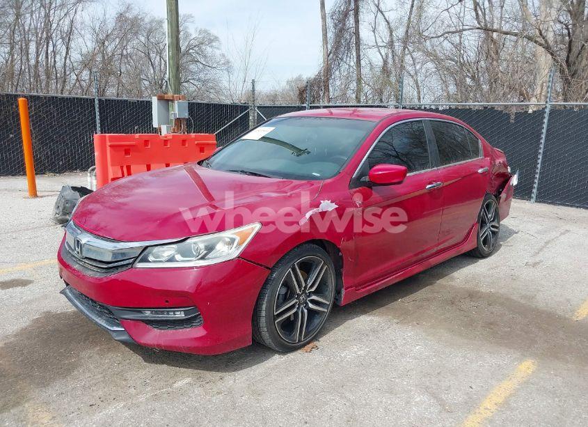 Photo 2 of 2017 Honda Accord SPORT SE (VIN 1HGCR2F13HA276386)