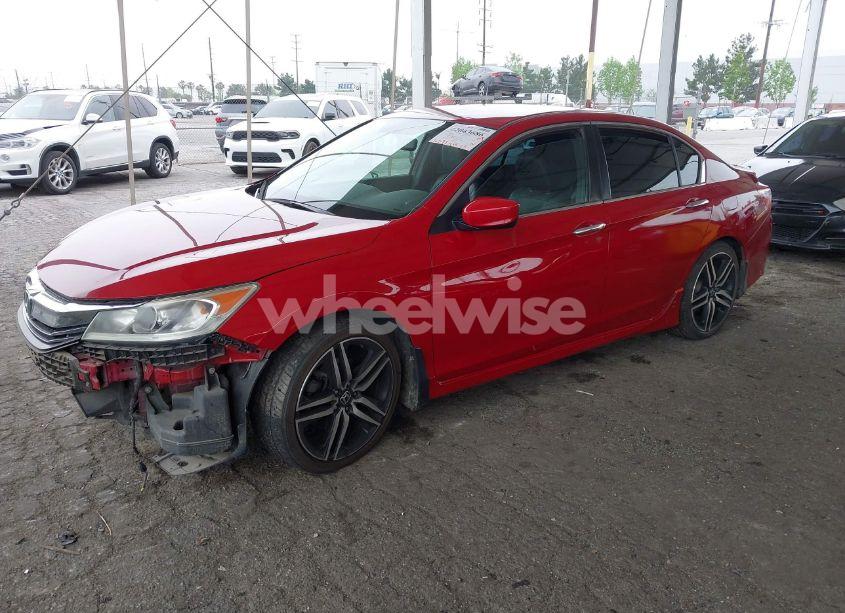 Photo 2 of 2017 Honda Accord SPORT SE (VIN 1HGCR2F14HA142261)