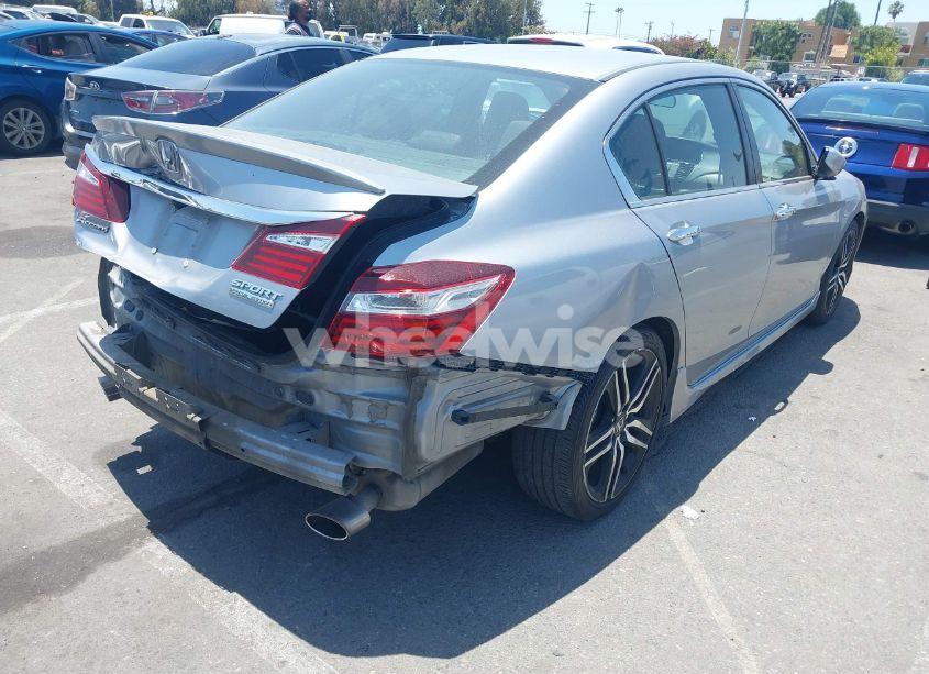 Photo 4 of 2017 Honda Accord SPORT SE (VIN 1HGCR2F15HA186298)