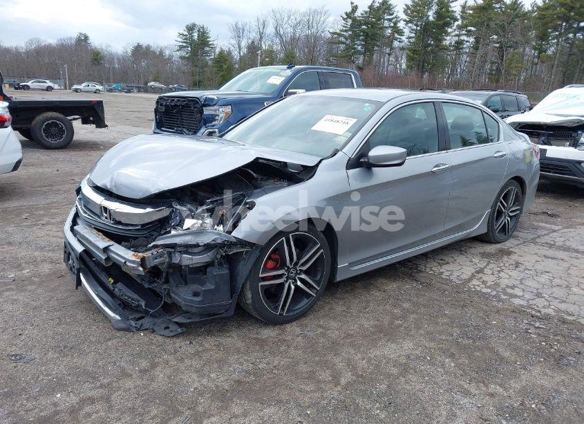 Photo 2 of 2017 Honda Accord SPORT SE (VIN 1HGCR2F15HA240649)