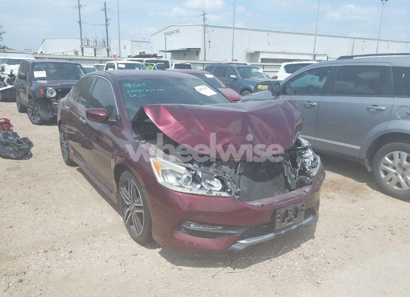 2017 Honda Accord SPORT SE (VIN 1HGCR2F16HA100058) main photo