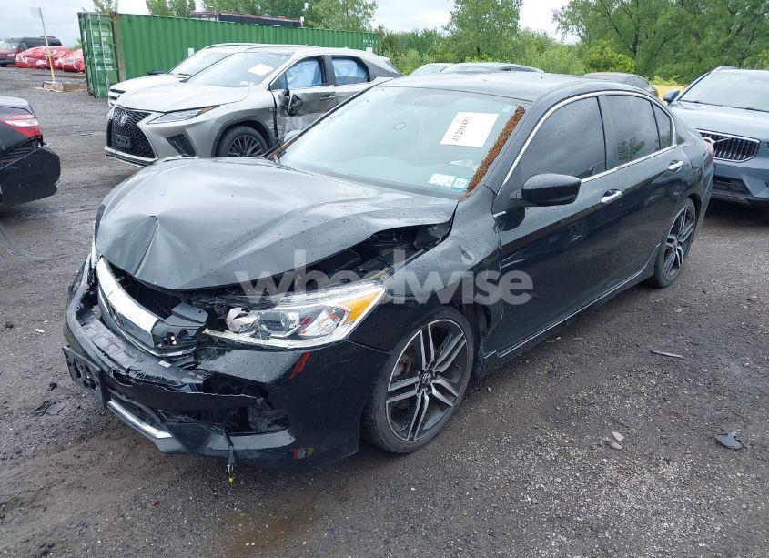 Photo 2 of 2017 Honda Accord SPORT SE (VIN 1HGCR2F16HA181370)