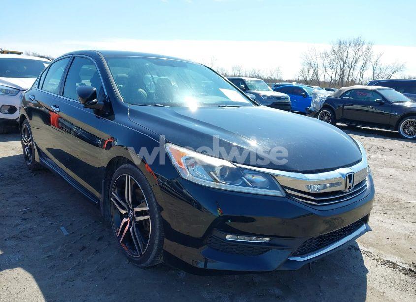 2017 Honda Accord SPORT SE (VIN 1HGCR2F17HA196444) main photo