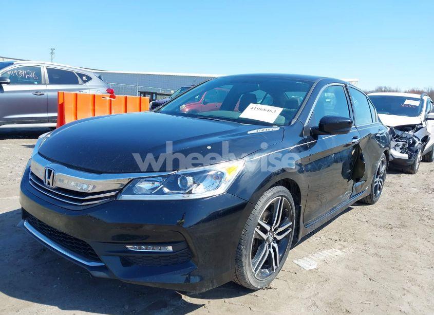 Photo 2 of 2017 Honda Accord SPORT SE (VIN 1HGCR2F17HA196444)