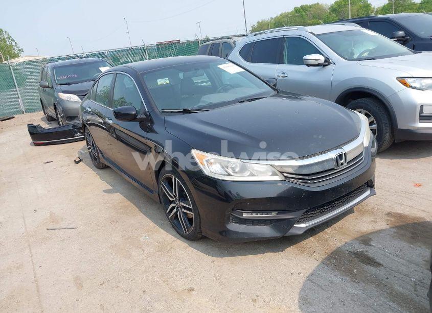2017 Honda Accord SPORT SE (VIN 1HGCR2F18HA014489) main photo