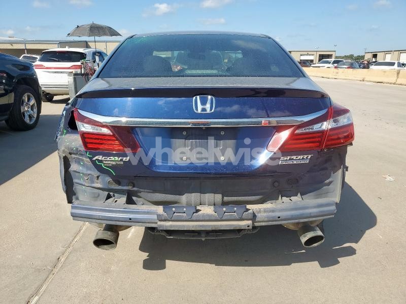 Photo 10 of 2017 HONDA ACCORD SPORT SPECIAL EDITION (VIN 1HGCR2F18HA176879)