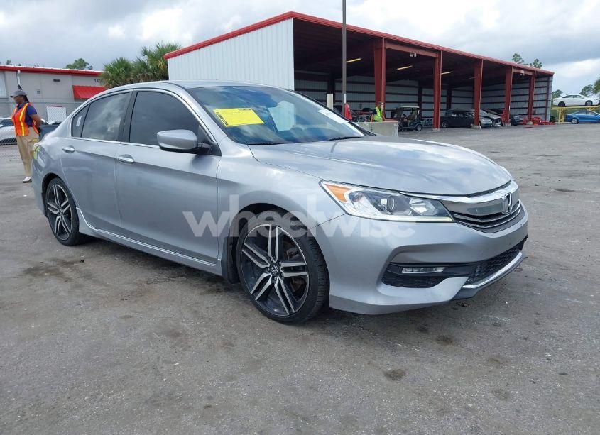 2017 Honda Accord SPORT SE (VIN 1HGCR2F18HA203420) main photo