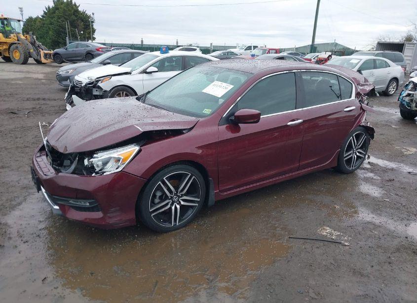 Photo 2 of 2017 Honda Accord SPORT SE (VIN 1HGCR2F19HA157743)