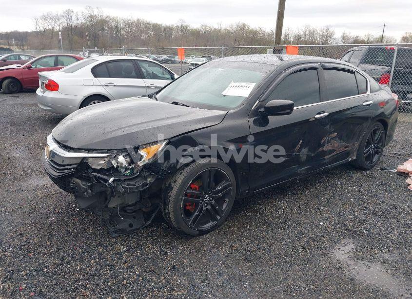 Photo 2 of 2017 Honda Accord SPORT SE (VIN 1HGCR2F19HA296559)