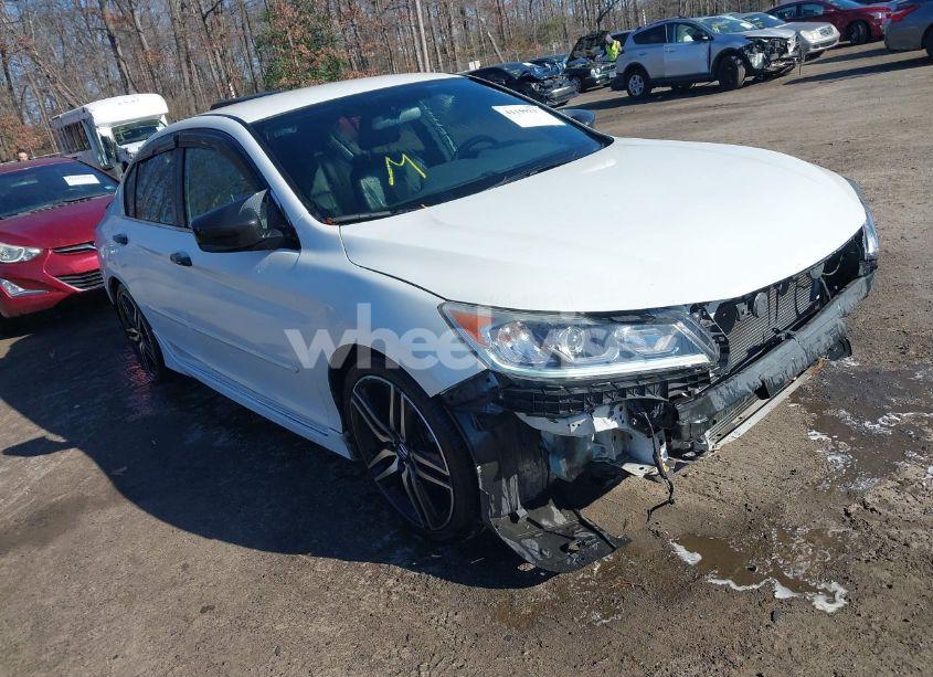 2017 Honda Accord SPORT SE (VIN 1HGCR2F1XHA006846) main photo