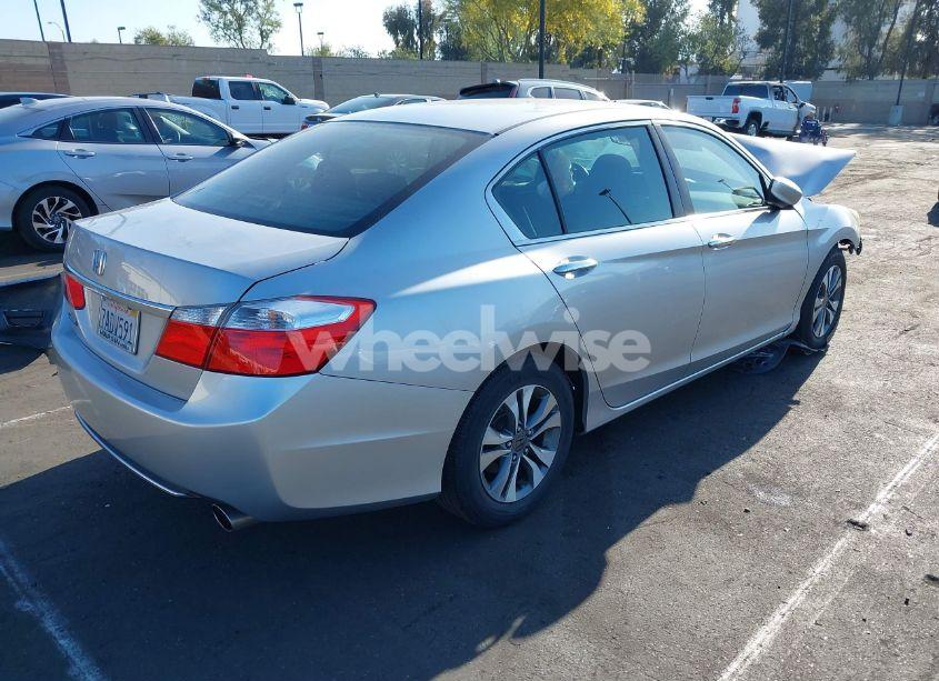 Photo 4 of 2013 Honda Accord LX (VIN 1HGCR2F30DA191338)