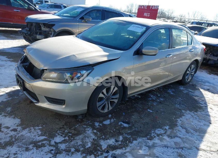 Photo 2 of 2014 Honda Accord LX (VIN 1HGCR2F30EA176419)