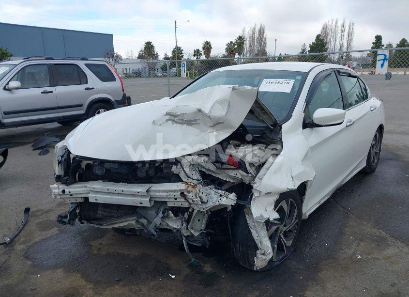 Photo 2 of 2016 Honda Accord LX (VIN 1HGCR2F30GA041895)