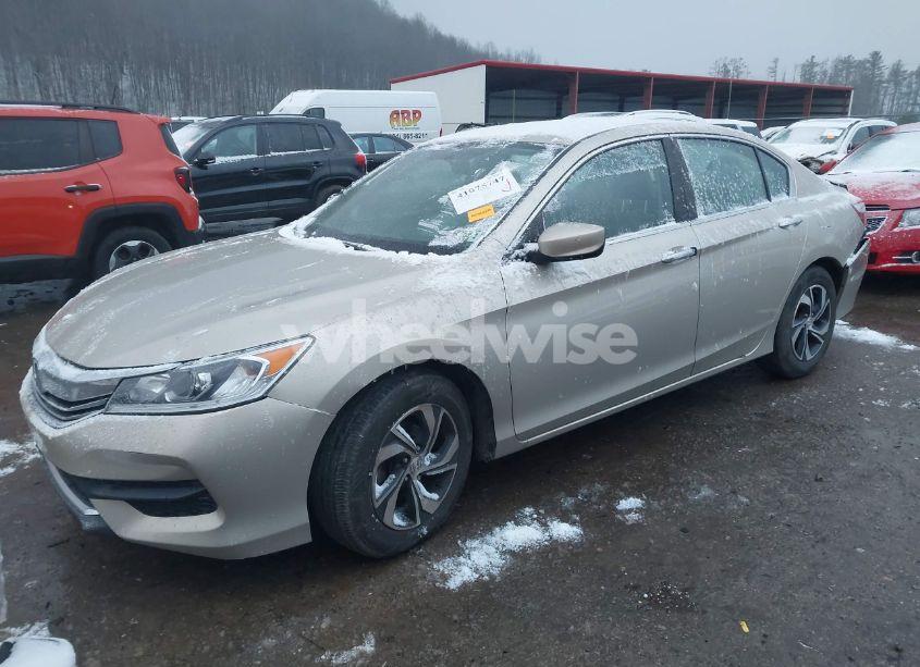 Photo 2 of 2017 Honda Accord LX (VIN 1HGCR2F30HA075739)