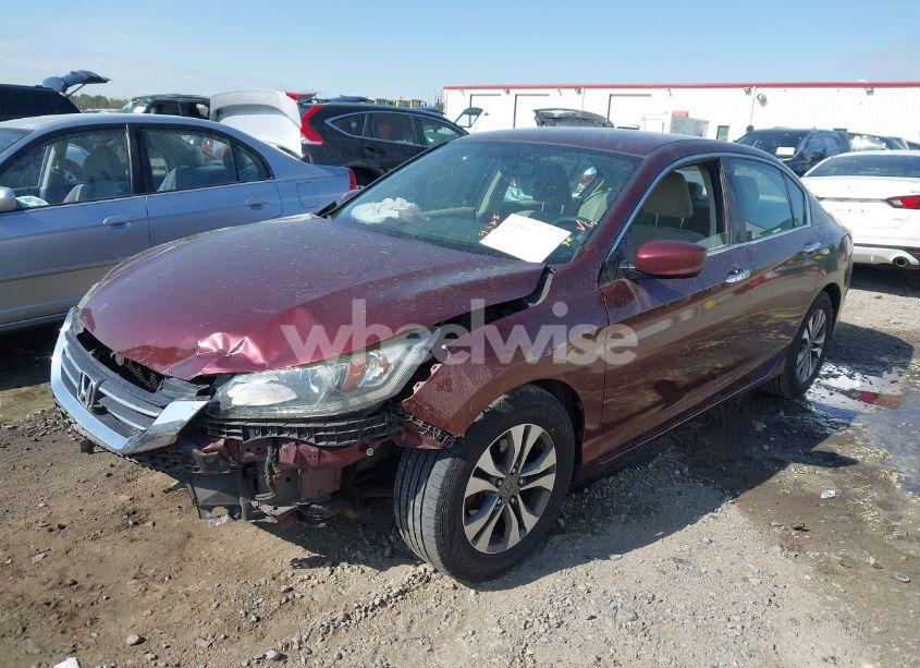 Photo 2 of 2013 Honda Accord LX (VIN 1HGCR2F31DA139037)