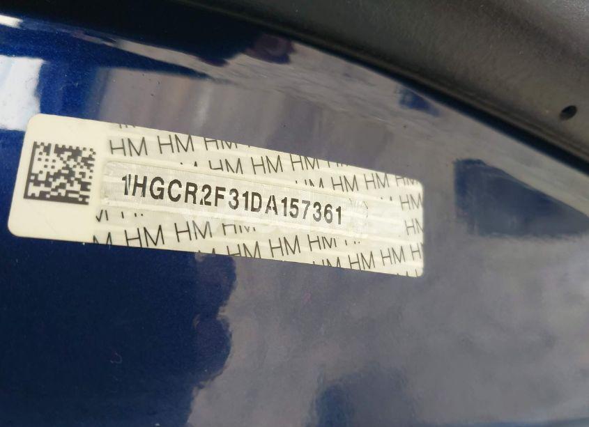 Photo 9 of 2013 Honda Accord LX (VIN 1HGCR2F31DA157361)