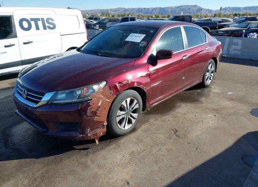 Photo 2 of 2013 Honda Accord LX (VIN 1HGCR2F31DA168425)