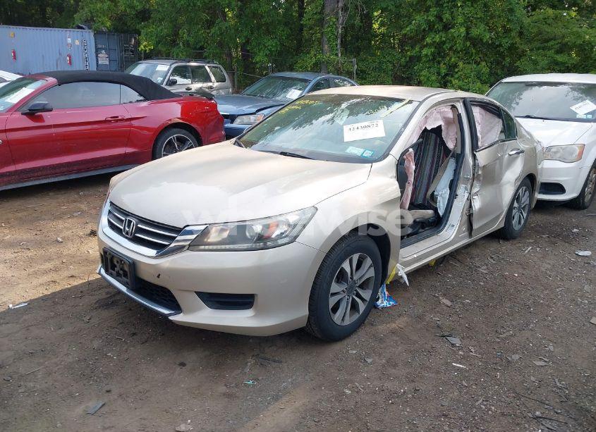 Photo 2 of 2013 Honda Accord LX (VIN 1HGCR2F31DA195737)