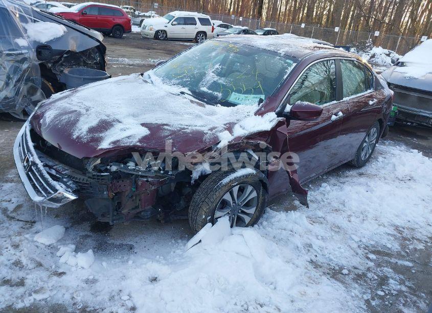 Photo 2 of 2013 Honda Accord LX (VIN 1HGCR2F31DA246587)