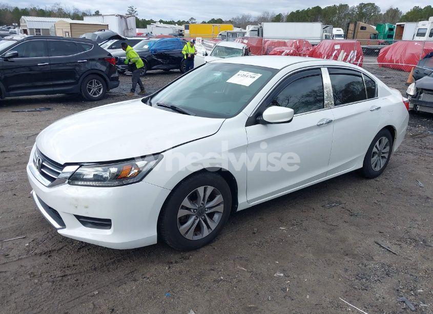 Photo 2 of 2014 Honda Accord LX (VIN 1HGCR2F31EA078550)