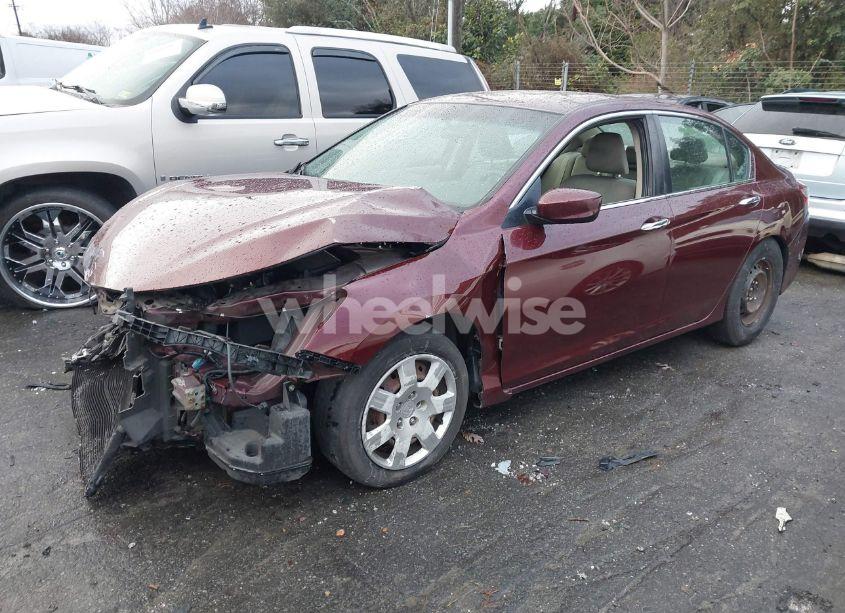 Photo 2 of 2016 Honda Accord LX (VIN 1HGCR2F31GA117494)