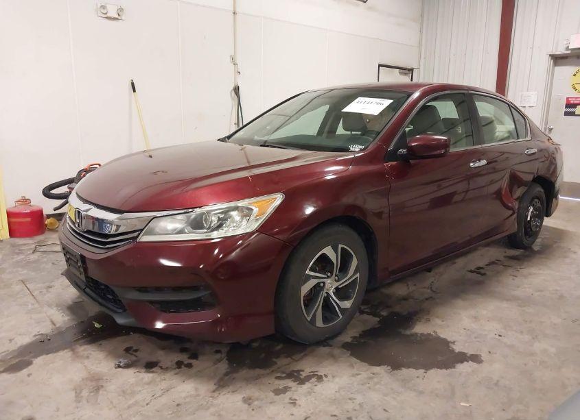 Photo 2 of 2016 Honda Accord LX (VIN 1HGCR2F31GA144260)