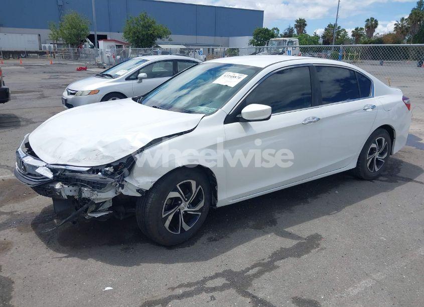 Photo 2 of 2016 Honda Accord LX (VIN 1HGCR2F31GA160622)