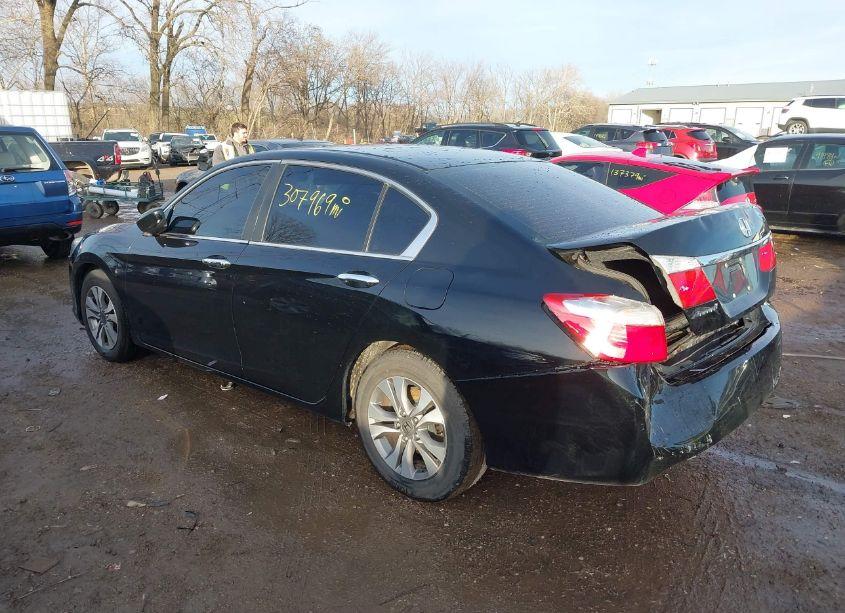 Photo 3 of 2013 Honda Accord LX (VIN 1HGCR2F32DA150371)