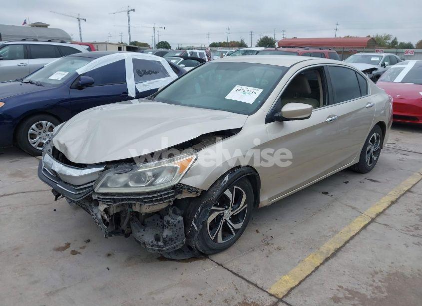 Photo 2 of 2016 Honda Accord LX (VIN 1HGCR2F32GA028727)