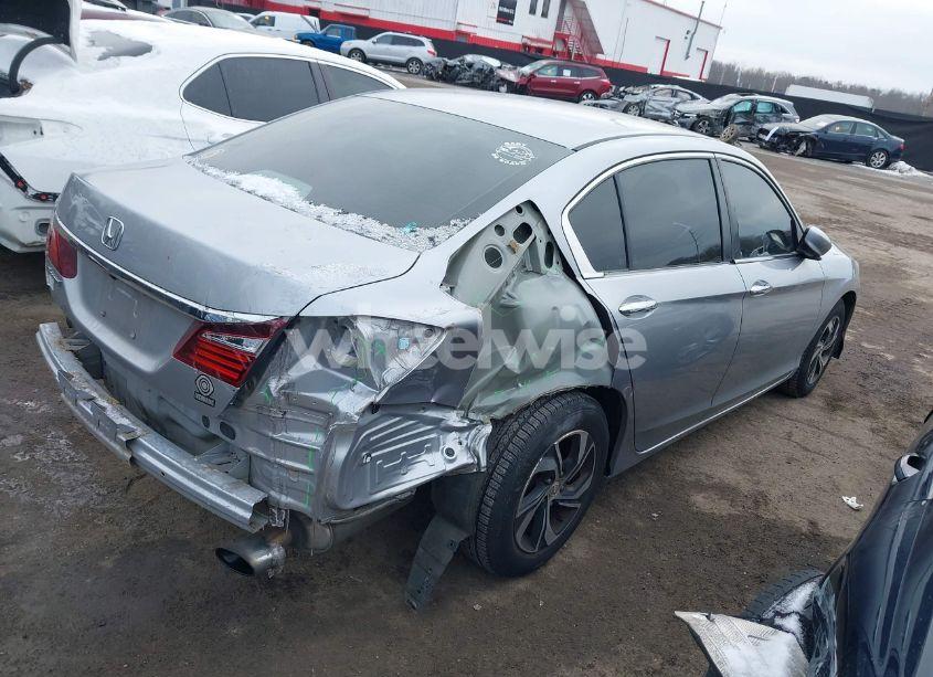 Photo 4 of 2016 Honda Accord LX (VIN 1HGCR2F32GA050405)